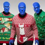 Blue Man Group fará sua estreia na Broadway, com especial de Natal Blue Man Group fará sua estreia na Broadway, com especial de Natal